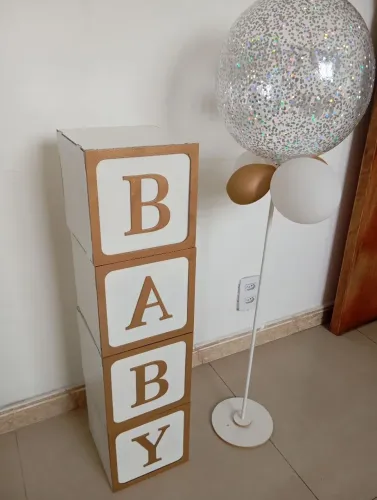 Decoração de chá revelação 
