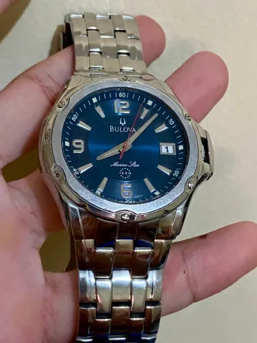 Relógio bulova azul marine star