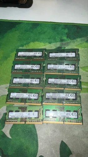 Memória ddr4 4gb notebook 3200mhz samsung lote 10 um