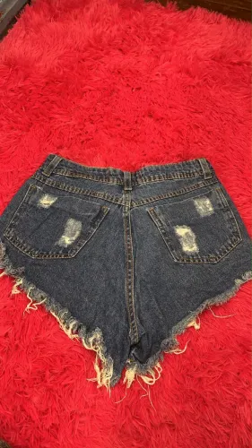 Calções Jeans