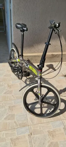 Bike de aluminio dobravel two dogs 