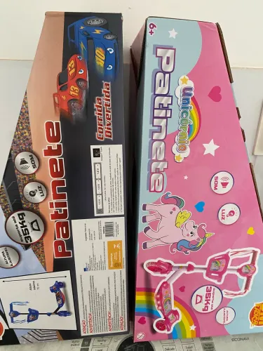 Patinete infantil 3 rodinhas com música  /Dia das Crianças 