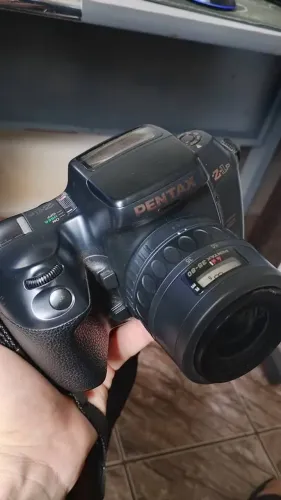 camera pentax Z-1p com lente