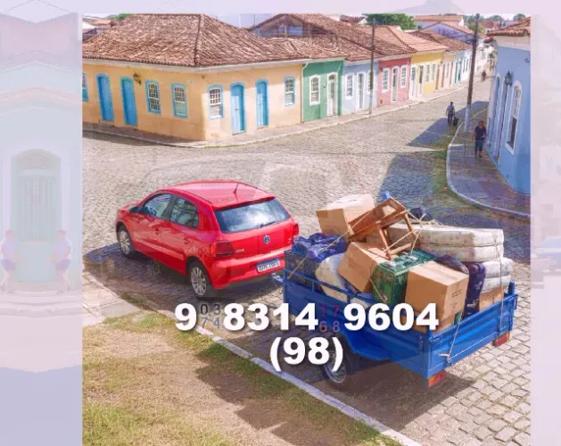 Frete Barato! Precisa de transporte? Disponível em São Francisco, Cohab, Jardim América!