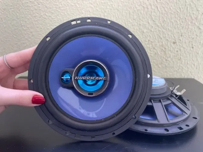 Par Alto Falante Porta Hurricane 6 Polegadas 100 Rms Triak
