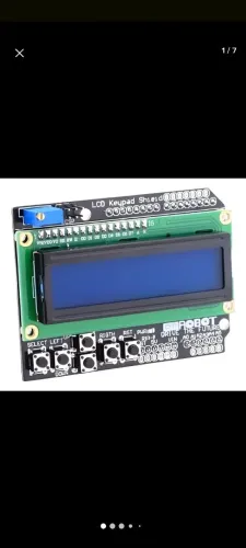 Display LCD Shield com teclado Key Pad (Tela Azul 16x2)