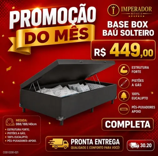Base Bau Solteiro