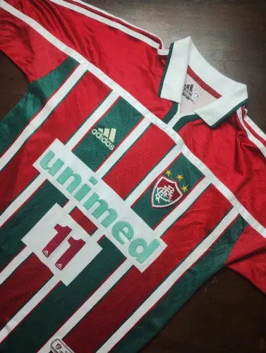 Camisa Fluminense de jogo futsal 2002 Centenário