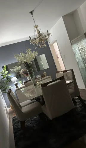 Vendo lustre de cristal 5 braços