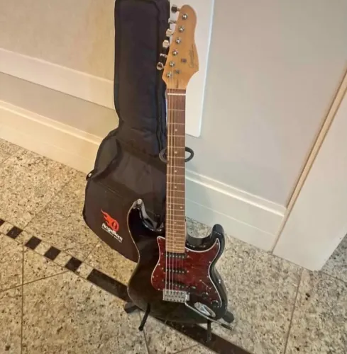 Guitarra giannini standard series, é perfeito estado,acompanha capa.