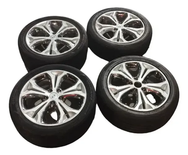 Jogo Roda Aro 17 5 Furo Hyundai I30 2013 A 2015