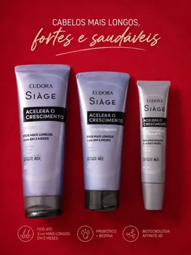 KIT SIÀGE ACELERA O CRESCIMENTO - EUDORA