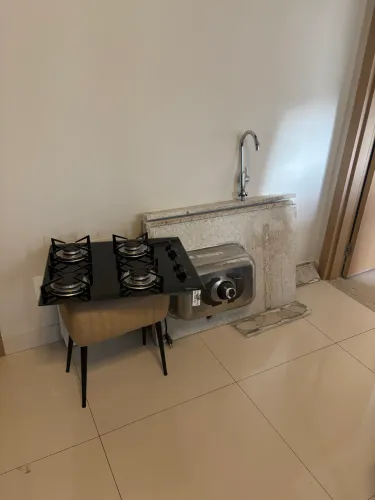 Bancada cozinha + cooktop fischer