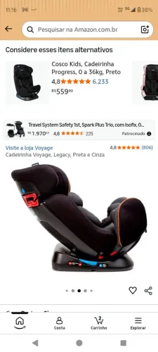 Cadeirinha Criança 