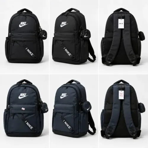 Mochila Estilo Nike premium com Necessaire Lateral