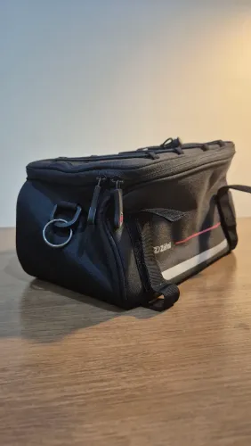 Alforje Bolsa Bag Zéfal Z Traveler 80 32L Bike Bagageiro Cinza - Estado de novo