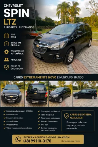 Chevrolet Spin LTZ 1.8 8V Econo.flex 5P Aut. 2013