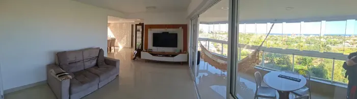 APARTAMENTO 3 SUITES 134M² FINO ACABAMENTO COM VISTA PARA O MAR PATAMARES