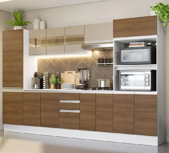 Armário de Cozinha Completa 100% MDF