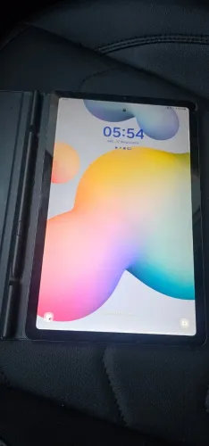 Samsung Galaxy Tab S6 com S Pen e Capa Original - Tela Trincada