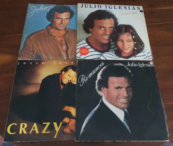 04 LPs - Júlio Iglesias