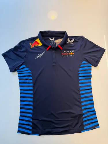 Polo Feminina Oficial Oracle Red Bull Racing F1 2024 Perez