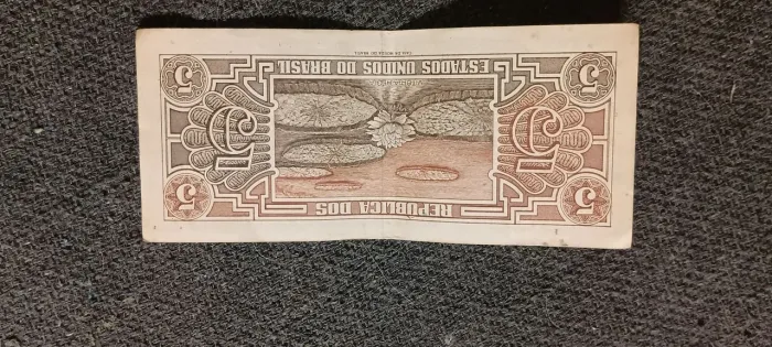 Cédula 5 cruzeiros 1940