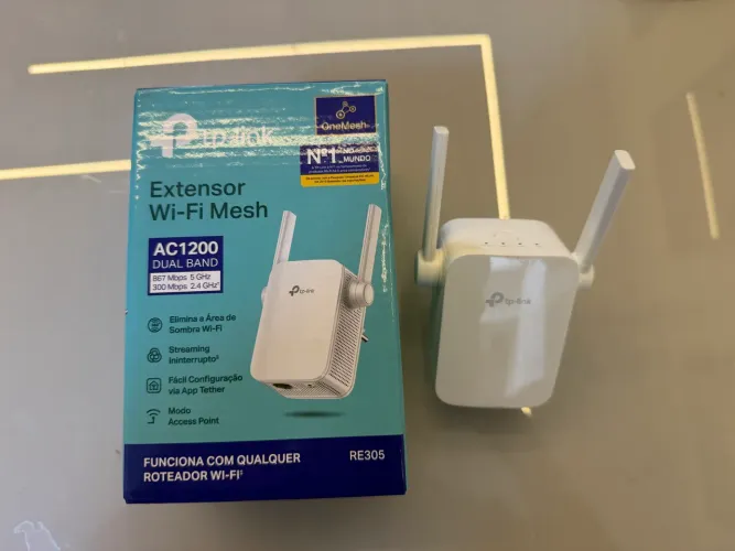 Repetidor extensor de sinal wi-fi mesh - TPLink