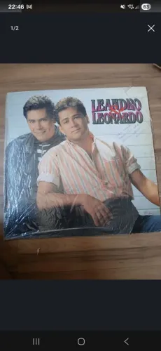 Disco vinil Leandro e Leonardo