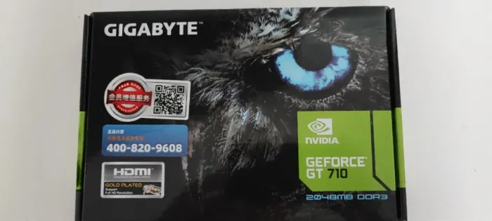 Placa de Vídeo Gigabyte NVIDIA GeForce GT 710 2GB DDR3