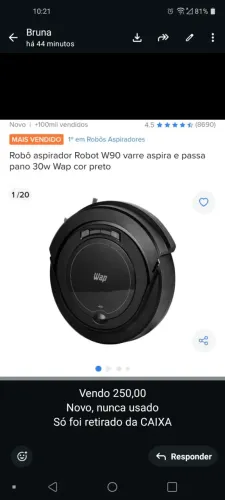 Robo aspirador