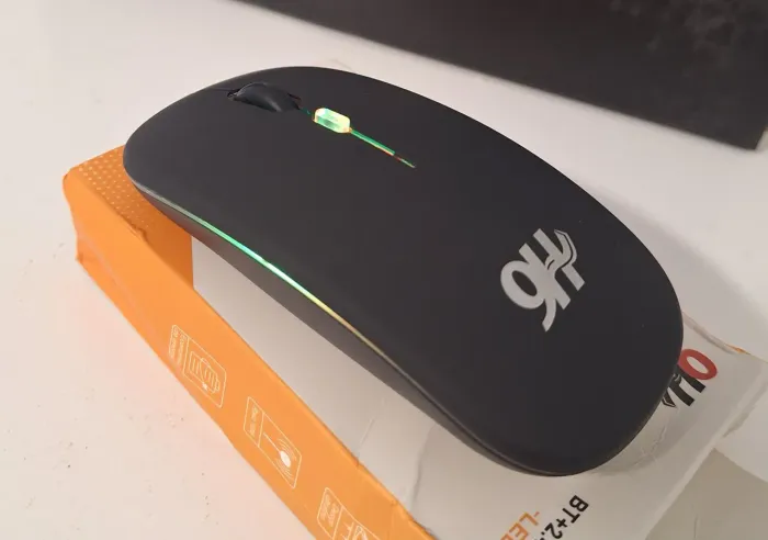 Mouse sem fio Bluetooth/Wireless 2.4g