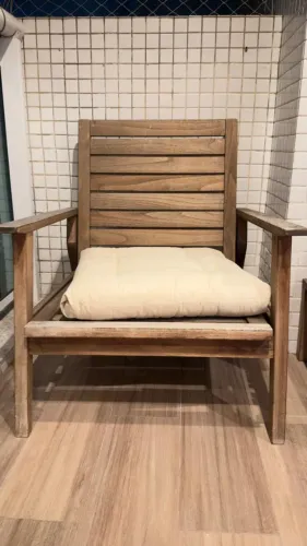 KIT CADEIRA E MESA DE JARDIM