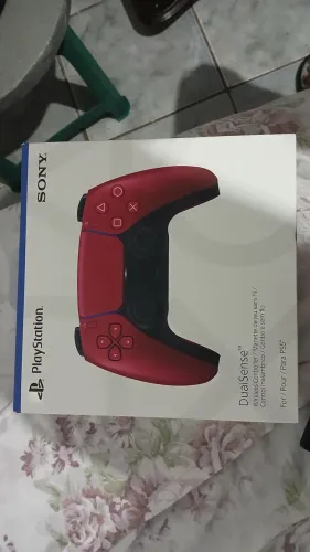 Controle de ps5 cosmic red 