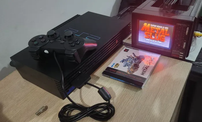 Playstation 2 Fat c/ Modem Dsbloqeado Ps2 fat