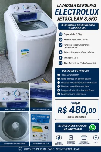 Máquina de lavar
