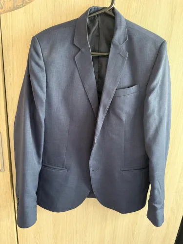 Terno azul slim
