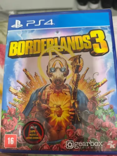 Plastation 4 jogo borderlands 3 lacrado,novo!!