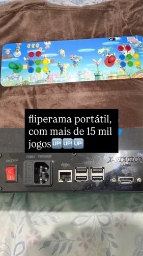 fliperama mais de 15 mil jogos