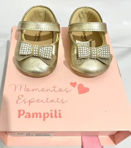 Sapato Infantil + Tiara Pampili- TAM:15