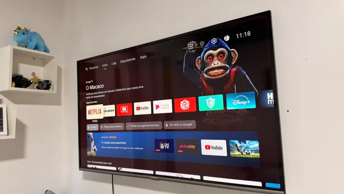 Tv smart 50 polegadas SEMP 4K UHD