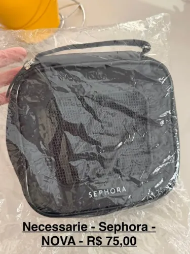 Necessarie Sephora tela preta - NOVO