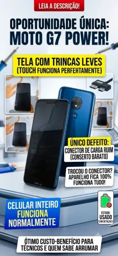 Moto G7 Power (Ler Descrição )