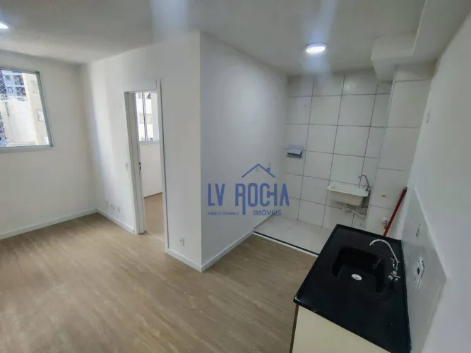 Apartamento com 2 dormitórios para alugar, 35 m² por R$ 1.845,00/mês - Miguel Yunes - São 