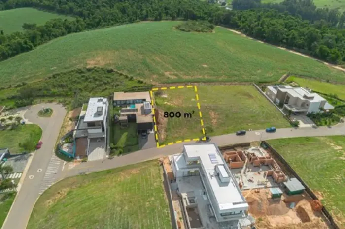 TERRENO COM 800m² À VENDA NO FAZENDA SERRA AZUL, ITUPEVA