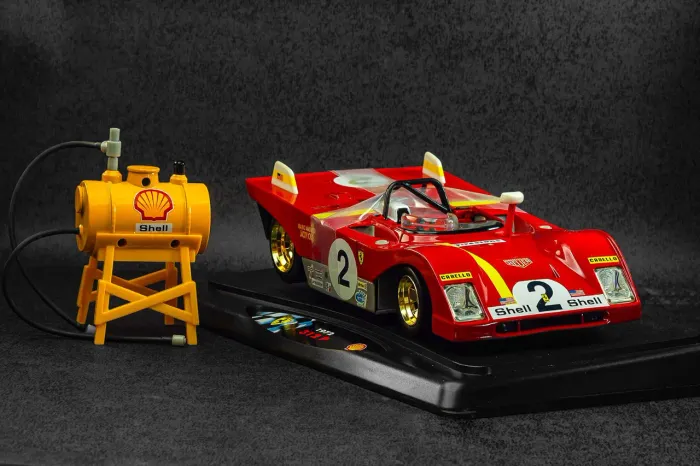 RARA Ferrari 312P 1972 1:18 | Collezione Classico Shell - COMPLETA E LACRADA