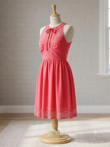 Vestido rosa tamanho M