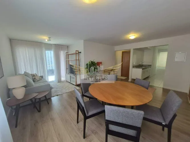 Apartamento Mobiliado com 2 Suítes para Alugar, 89m² - Bairro Jardim, Santo André/SP.