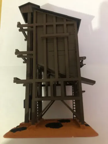 Torre carvão para maquete