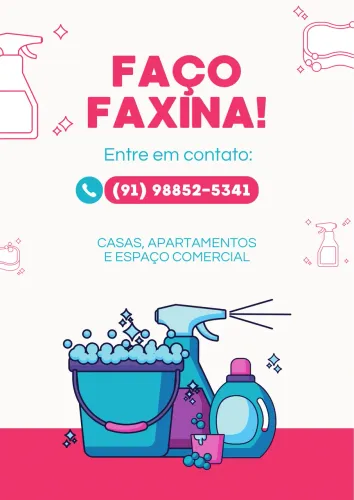FAXINA (APENAS LIMPEZA E ORGANIZAÇÃO)